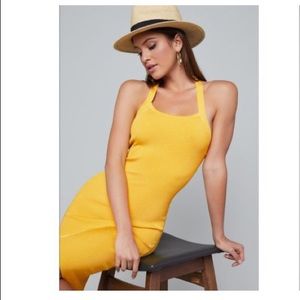 bebe Dresses - Bebe strappy back ribbed dress bebe Dresses - Bebe strappy back ribbed dress